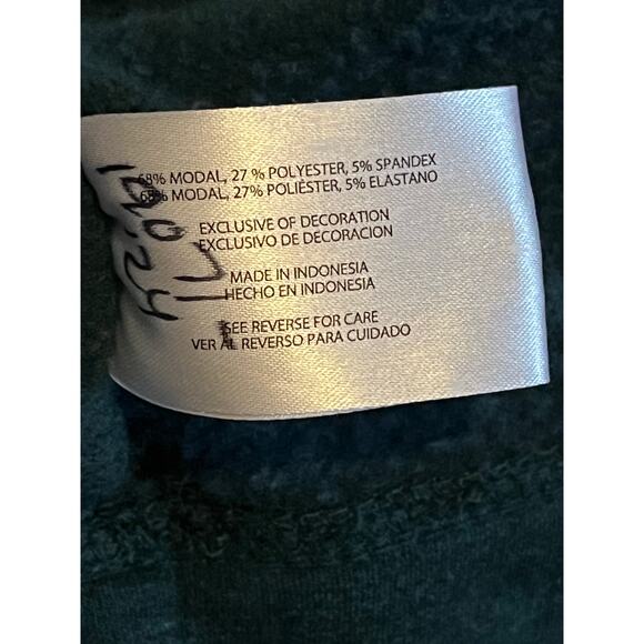 Women's Green Orvis Buttery Soft Cozy Winter Fall Sweatshirt Size Large - Picture 5 of 5